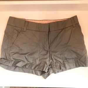 NWT J. Crew broken-in chino 3” gray shorts